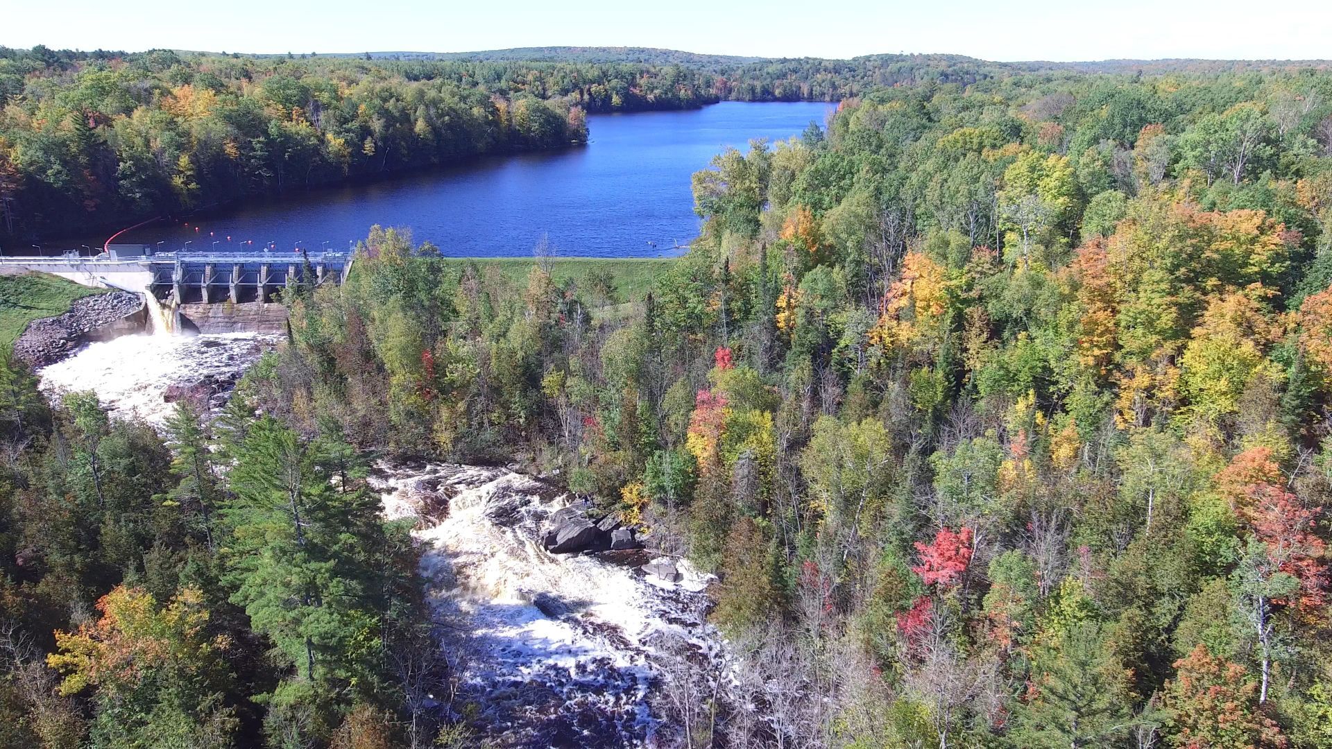 Pine River dam